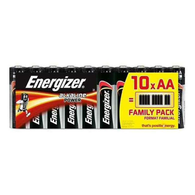 Pilas Alcalinas Energizer 27500 AA LR06 (10 uds)