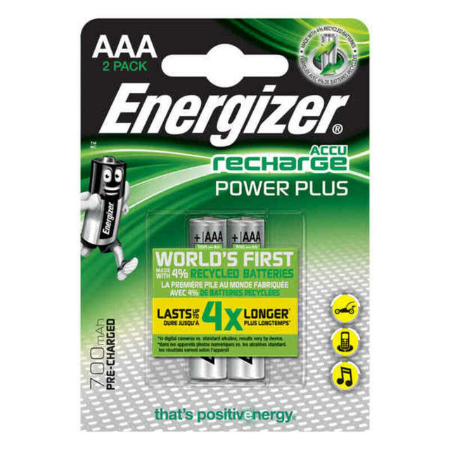 Pilas Recargables Energizer E300626500 AAA HR03 700 mAh Multicolor