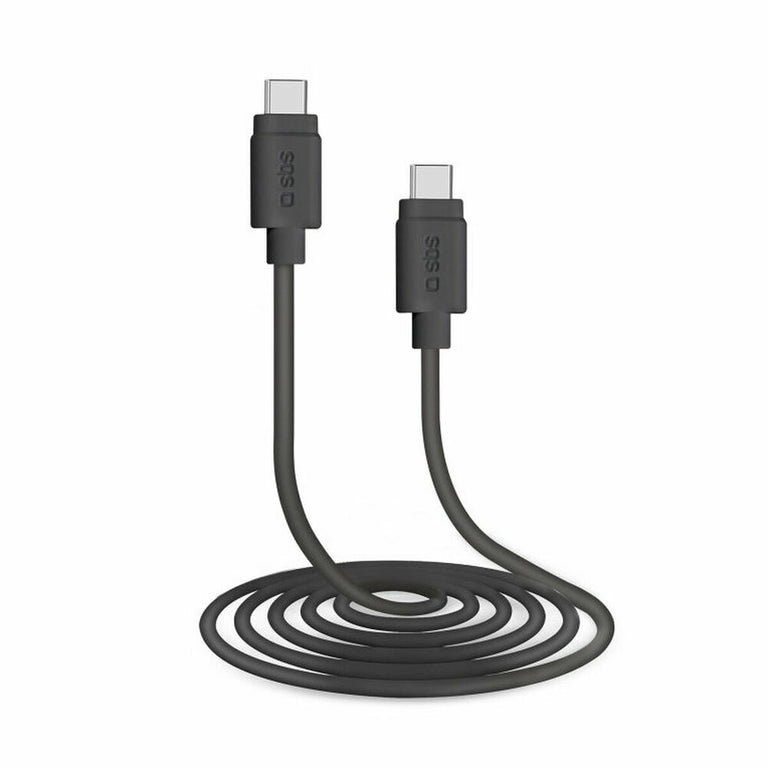 USB-C-SBS-Kabel TECABLETCC31K 1,5 m Schwarz