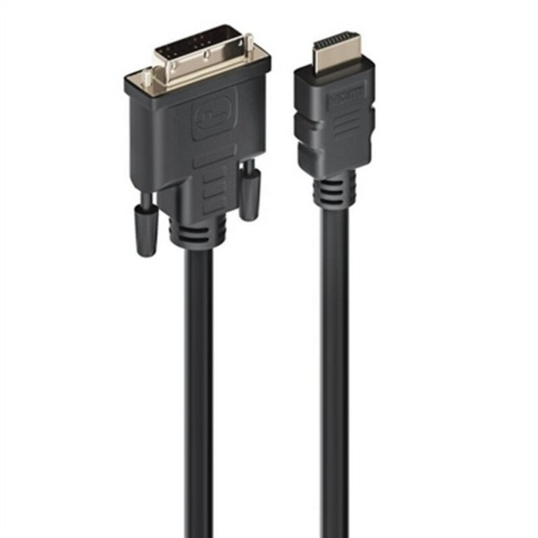 HDMI-zu-DVI-Kabel Ewent EC1350 Schwarz