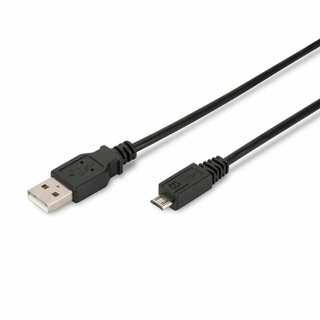 Cable USB a micro USB Ewent EW-UAB-010-MC 1 m