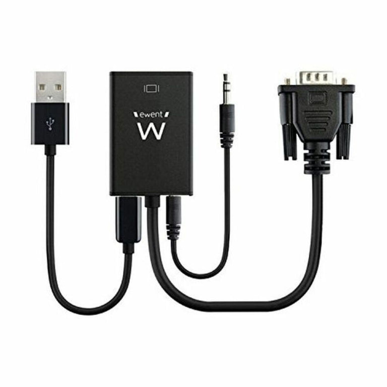 VGA-auf-HDMI-Adapter mit Audio Ewent EW9866