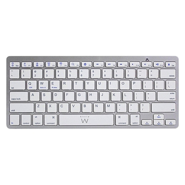 <transcy>Clavier Bluetooth blanc Ewent EW3161 (espagnol)</transcy>