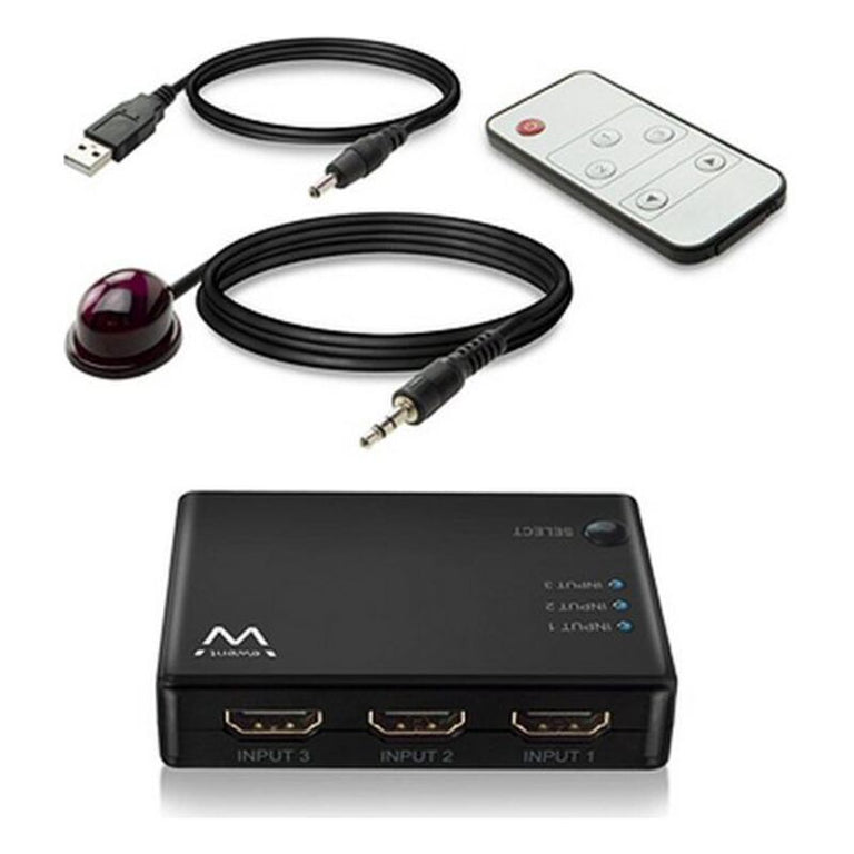 Adaptador/Conversor AV Ewent EW3730 HDMI 4K