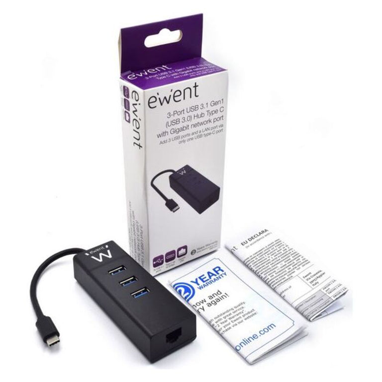 Hub USB 3 Puertos Eminent EW1141 USB 3.1