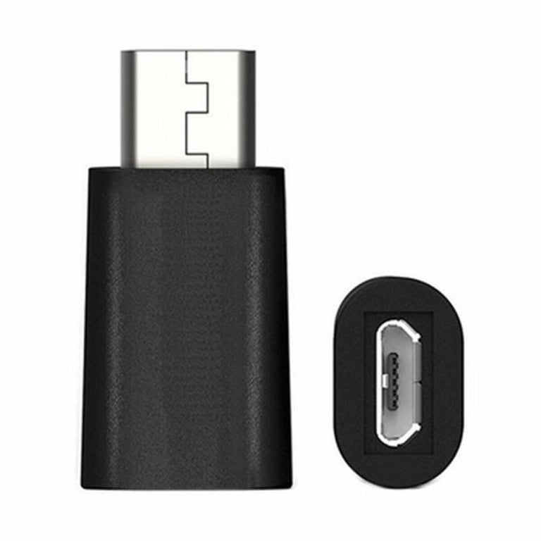 USB-C-auf-Micro-USB-2.0-Adapter Ewent EW9645 5V Schwarz