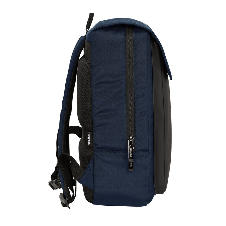 Mochila para Portátil Safta Business 13,3'' Azul oscuro (29 x 39 x 12 cm)