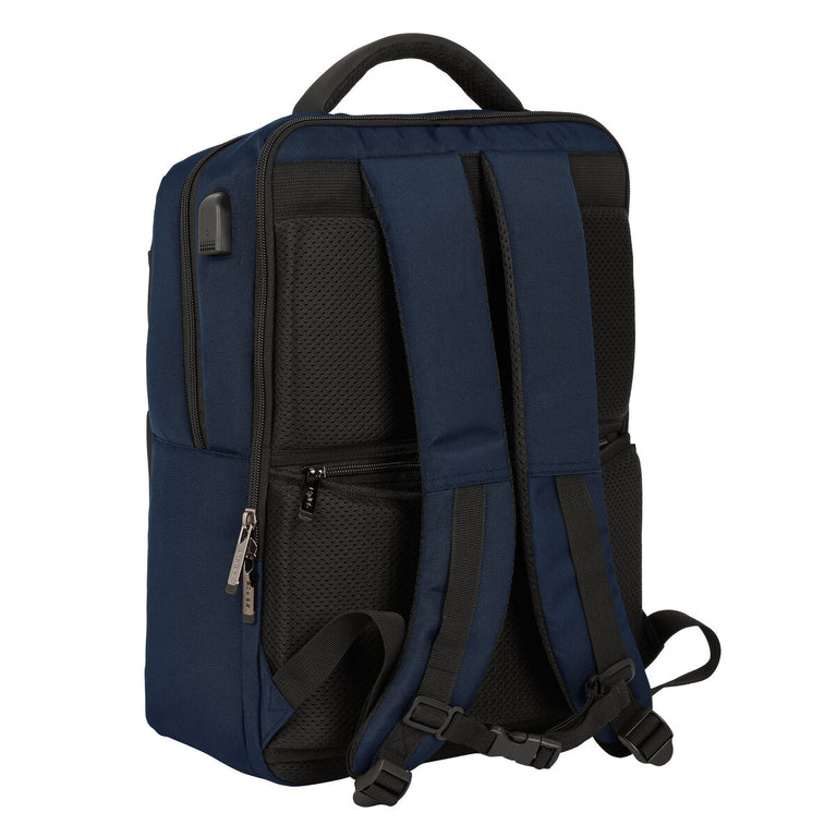 Mochila para Portátil Safta Business 15,6'' Azul oscuro (31 x 44 x 13 cm)