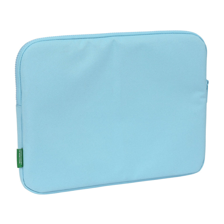 Benetton Pailletten Laptop-Hülle Hellblau (34 x 25 x 2 cm)