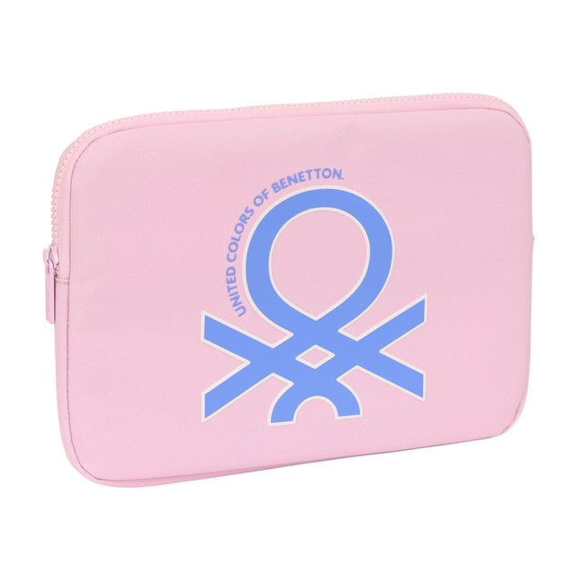 Funda para Portátil Benetton Pink Rosa (31 x 23 x 2 cm)