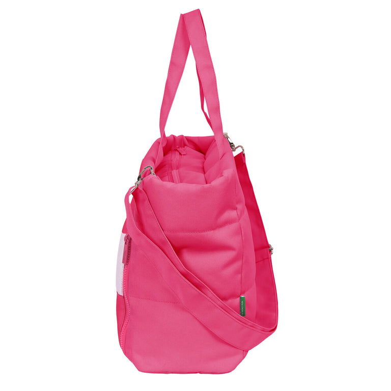 Benetton Raspberry Fuchsia Laptop-Aktentasche (54 x 31 x 17 cm)