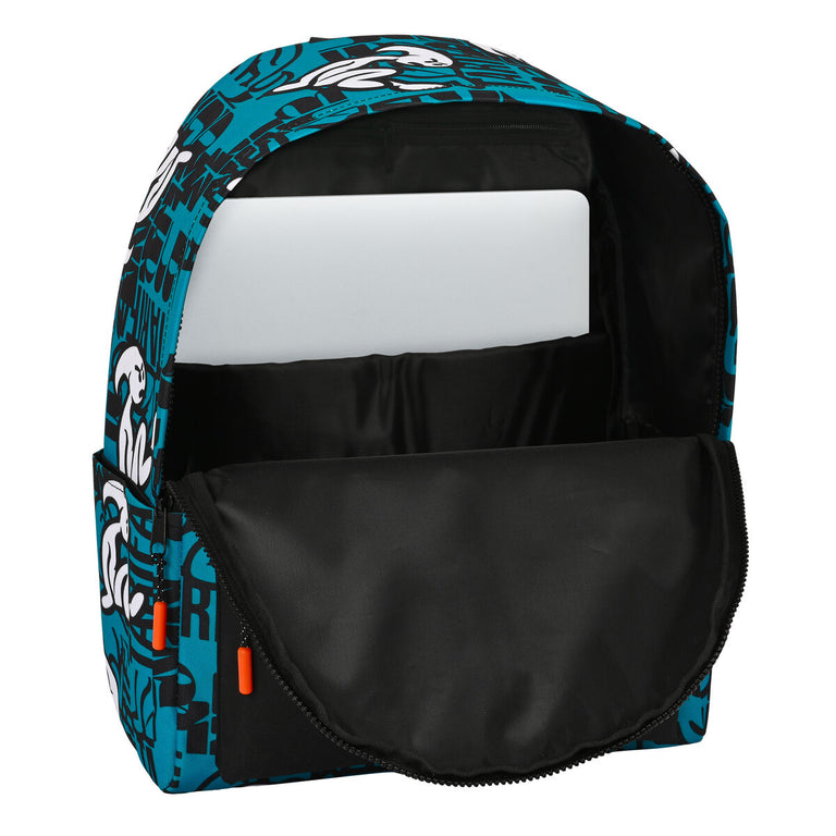 Laptop-Rucksack El Niño el Niño Schwarz Blau (31 x 40 x 16 cm)