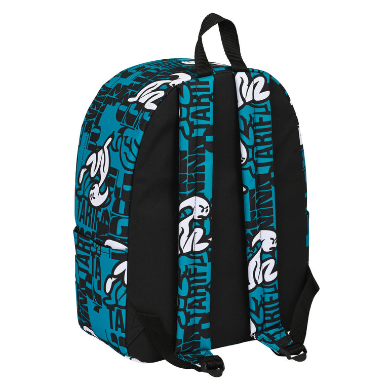 Laptop-Rucksack El Niño el Niño Schwarz Blau (31 x 40 x 16 cm)