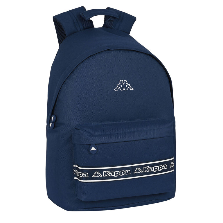 Kappa kappa Marineblauer Laptop-Rucksack (31 x 41 x 16 cm)