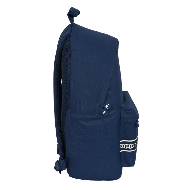 Kappa kappa Marineblauer Laptop-Rucksack (31 x 41 x 16 cm)