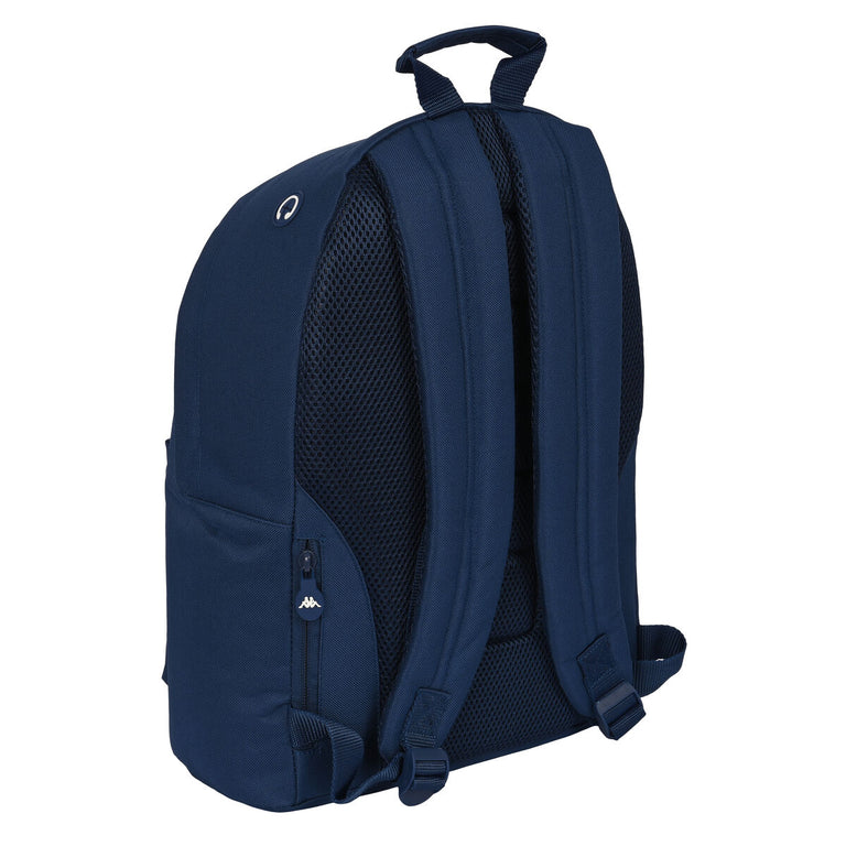 Kappa kappa Marineblauer Laptop-Rucksack (31 x 41 x 16 cm)