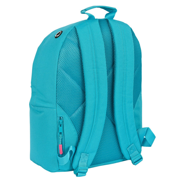 Türkisfarbener Munich Munich Basic Laptop-Rucksack (31 x 41 x 16 cm)