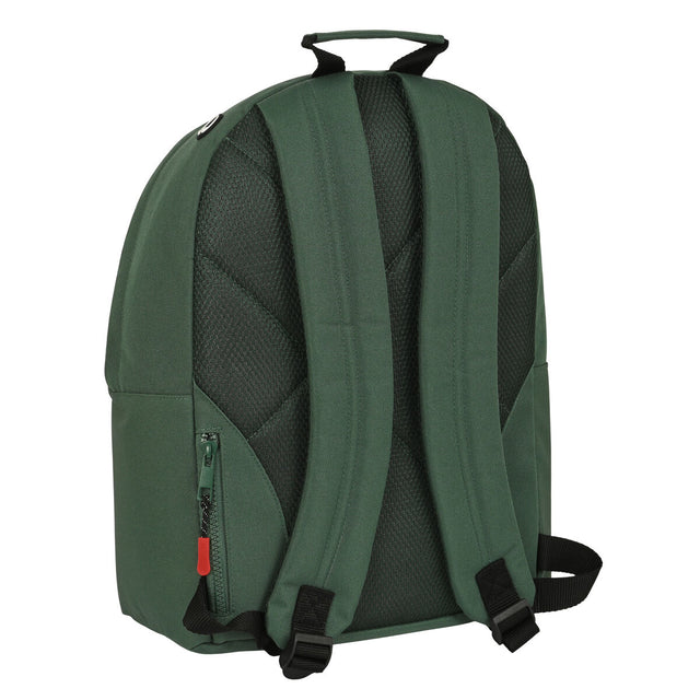 Rucksack für Laptop Munich Munich Basics Grün (31 x 41 x 16 cm)