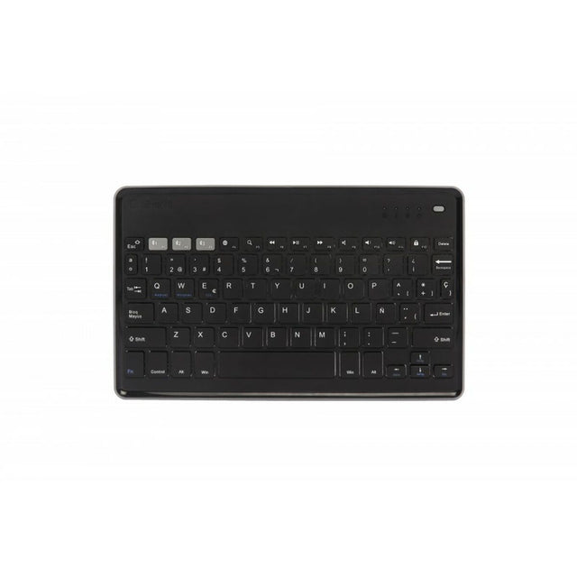 Bluetooth-Tastatur mit Tablet-Ständer Silber Elektronik 111936840199 Schwarz