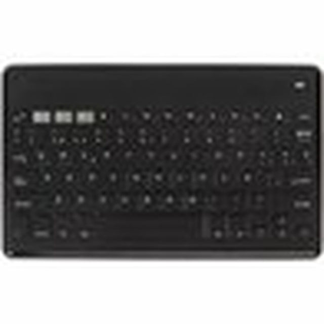 Bluetooth-Tastatur mit Tablet-Ständer Silber Elektronik 111936840199 Schwarz