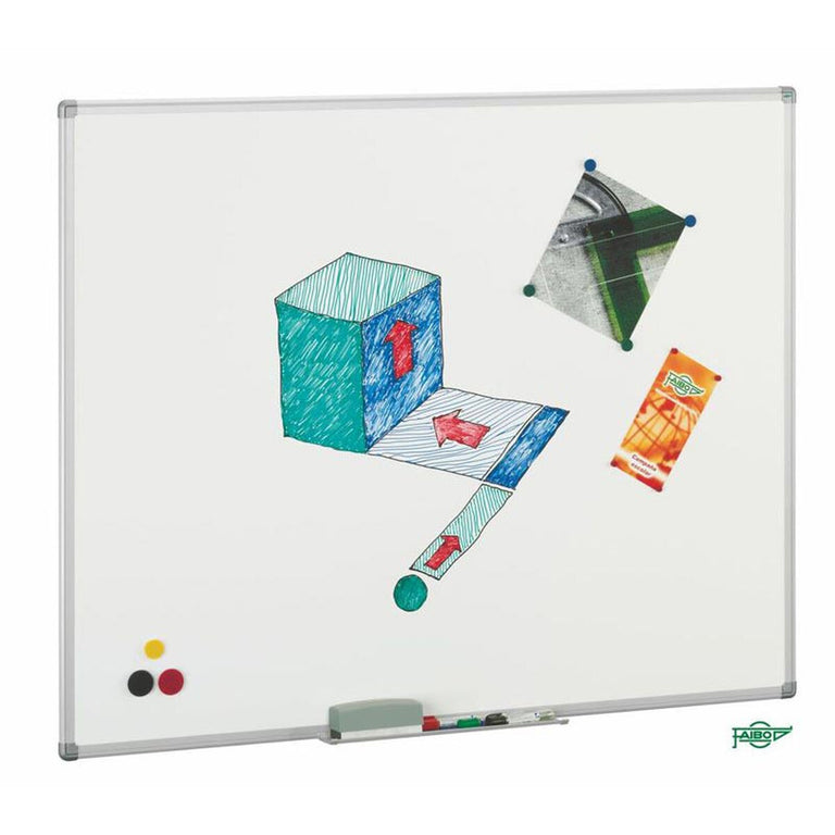 Faibo Whiteboard 12,2 x 10 cm Magnetisch