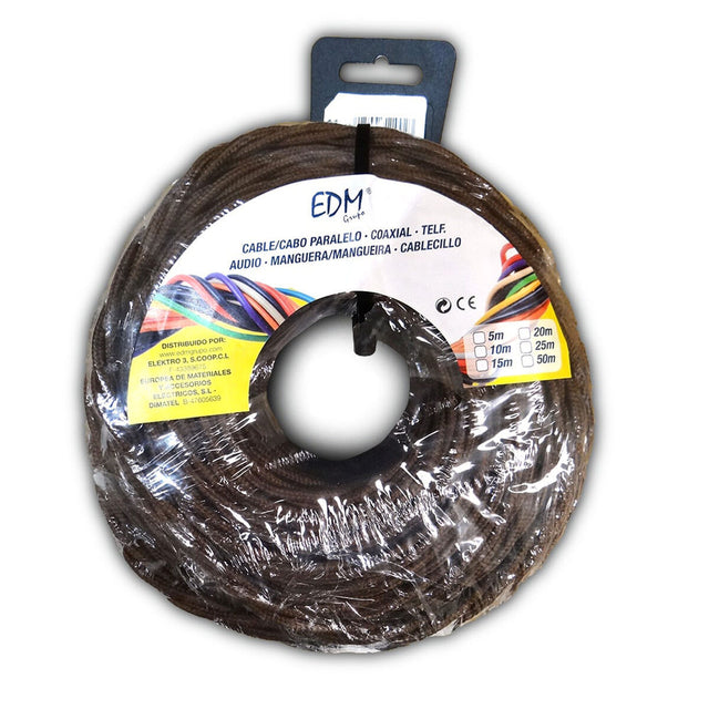 Cable de Interfaz Paralelo EDM 11991 Marrón 25 m 2 x 1 mm