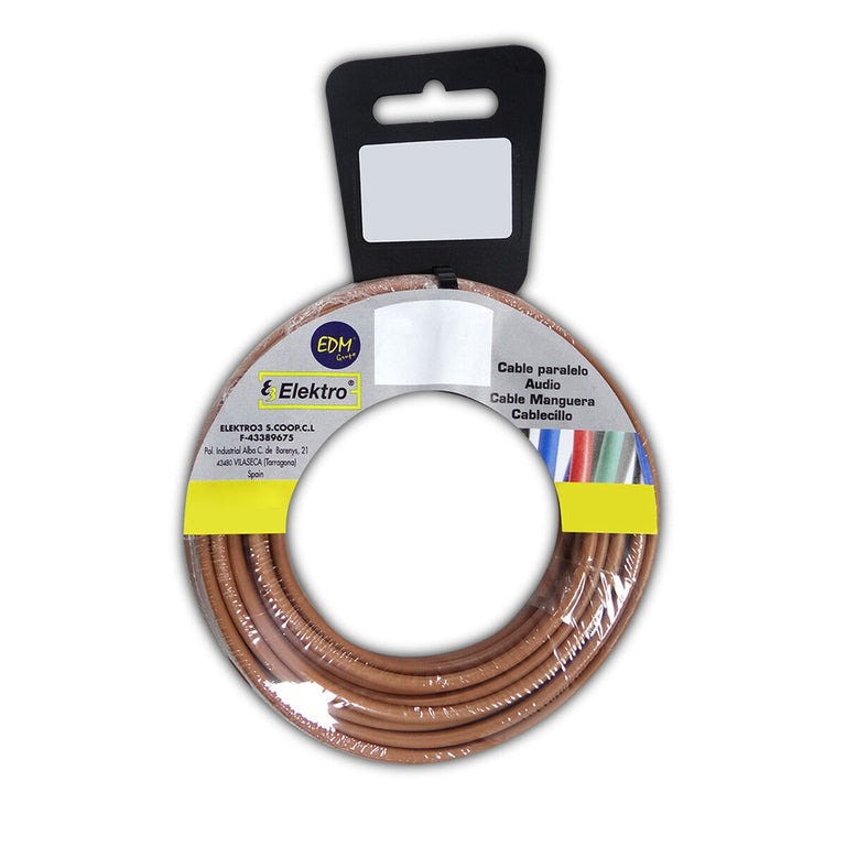 Cable de Interfaz Paralelo EDM Marrón 25 m Ø 6 mm