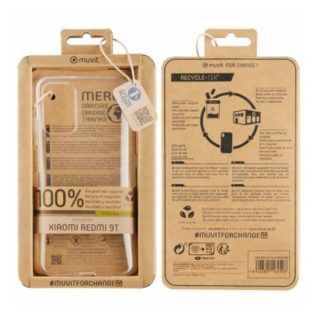 Funda para Móvil Muvit MCCRS0127 Xiaomi REDMI 9T Transparente