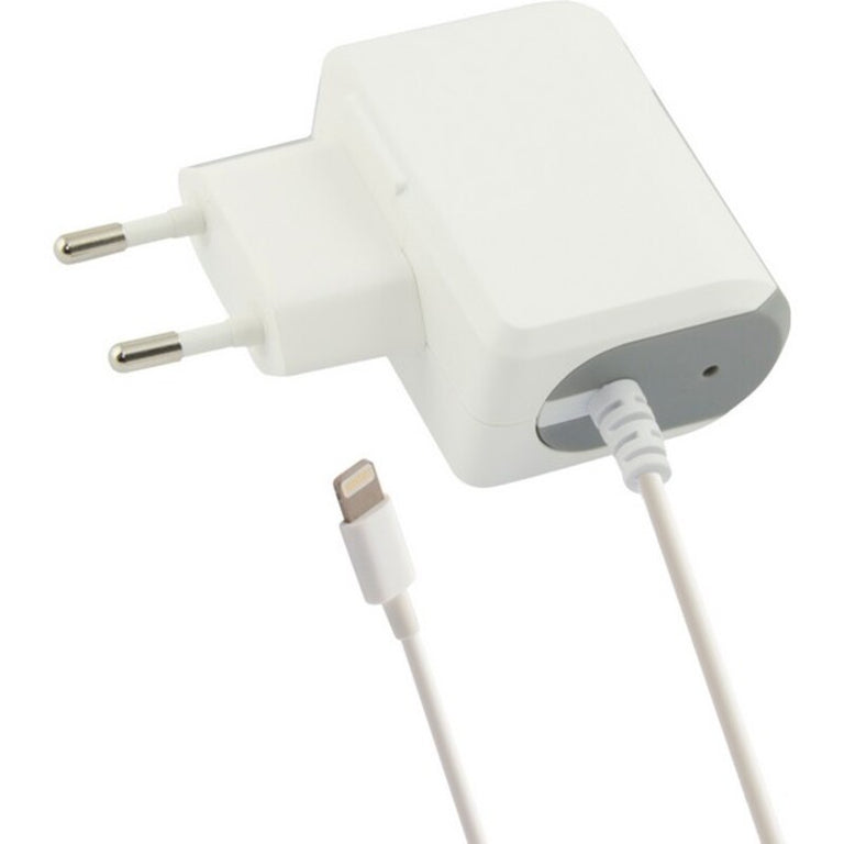 Cargador de Pared Lightning 1A Contact iPhone Blanco