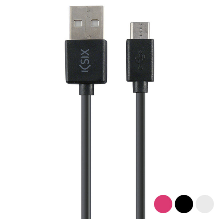 Cable USB a Micro USB KSIX 1 m