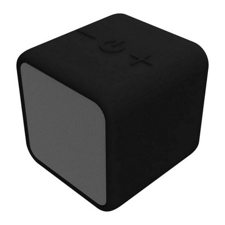 Altavoz Bluetooth Inalámbrico Kubic Box KSIX 300 mAh 5W Negro