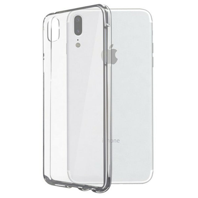 Funda para Móvil Iphone X KSIX Flex Transparente