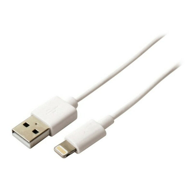 USB-auf-Lightning-Contact-Kabel (1 m), Weiß