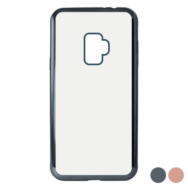 <transcy>Coque Mobile Samsung Galaxy S9 KSIX Flex Métal TPU Flexible</transcy>