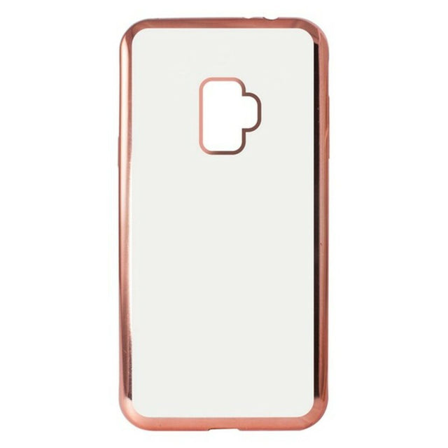 Funda para Móvil Samsung Galaxy S9 KSIX Flex Metal TPU Flexible