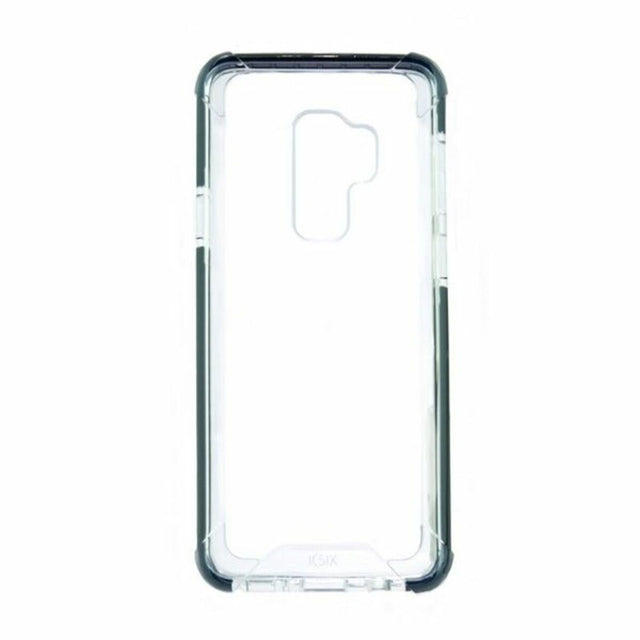 Funda para Móvil Samsung Galaxy S9+ KSIX Flex Armor TPU Policarbonato Negro Transparente