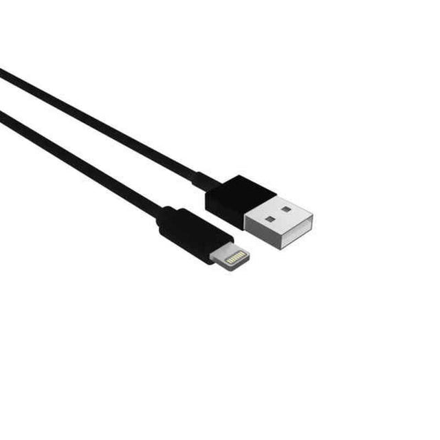 Lightning Contact iPhone-Kabel Schwarz (1 m)