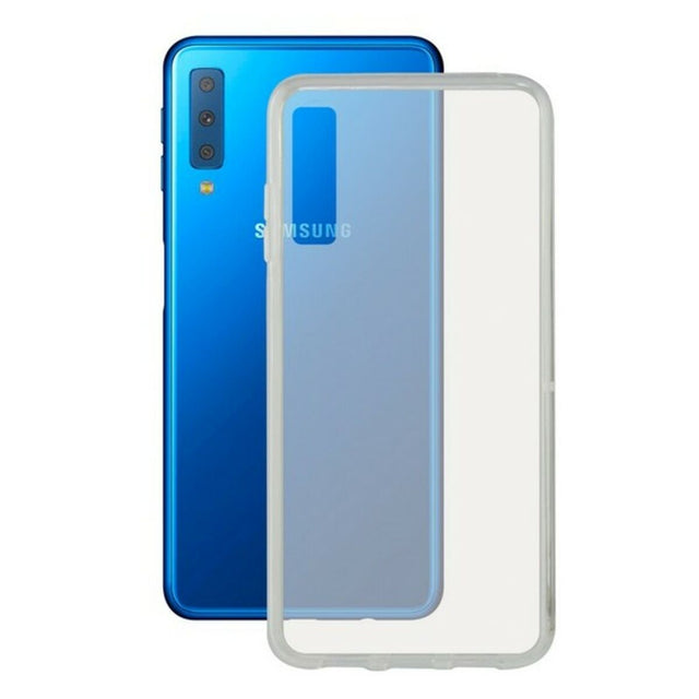 Handyhülle Samsung Galaxy A7 2018 Flex TPU Transparent