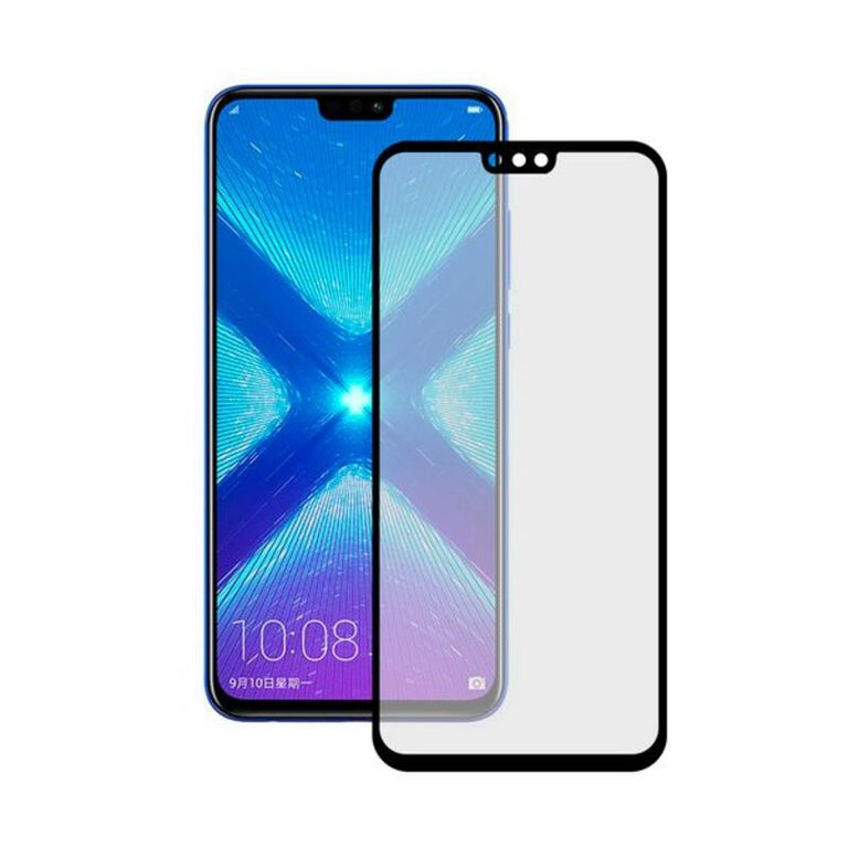 Protector de Pantalla Cristal Templado para Móvil Honor 8X KSIX Extreme 2.5D Negro