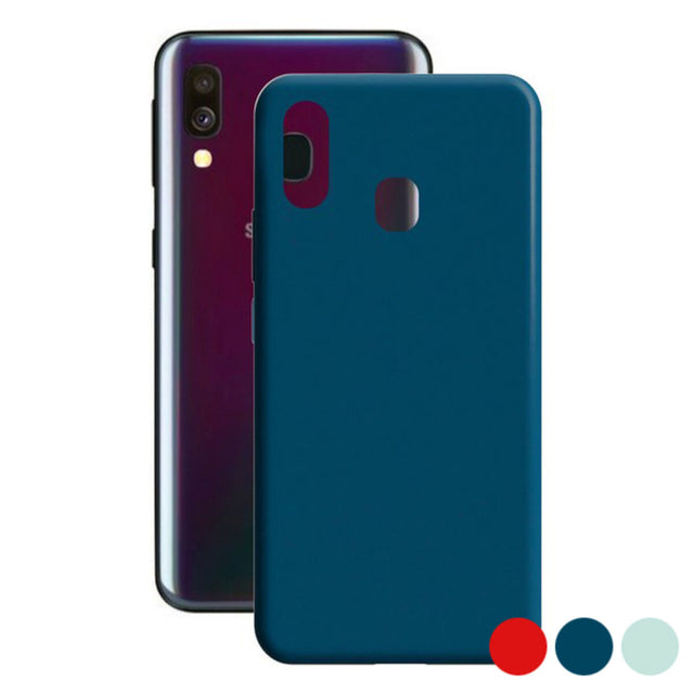 Funda para Móvil Samsung Galaxy A40 Contact Silk TPU