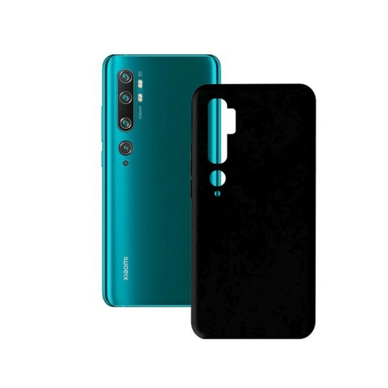 Funda para Móvil Xiaomi Mi Note 10/Note 10 Pro KSIX Soft Cover TPU Negro