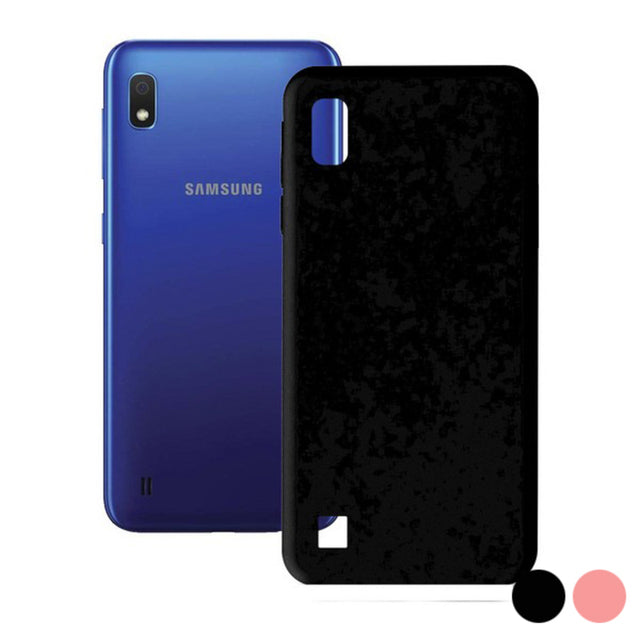 Funda para Móvil Samsung Galaxy A10 KSIX Soft Cover TPU