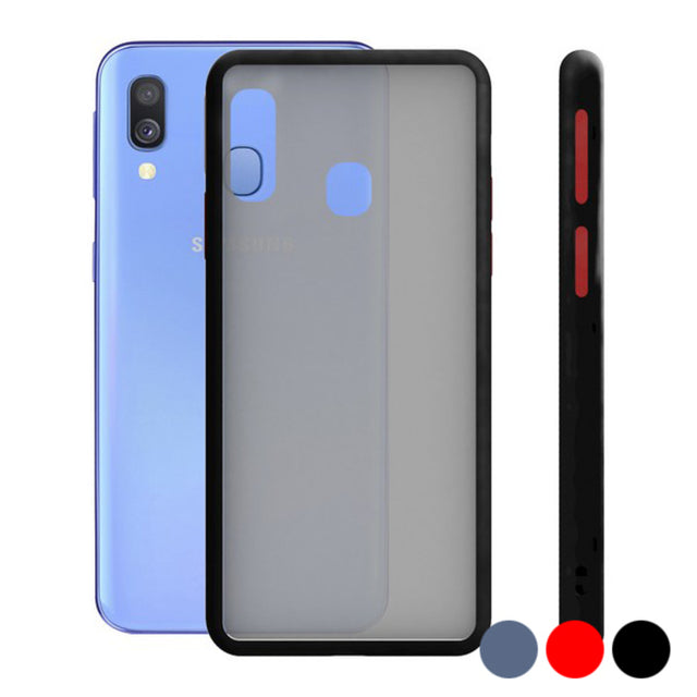 Funda para Móvil Samsung Galaxy A40 KSIX Duo Soft