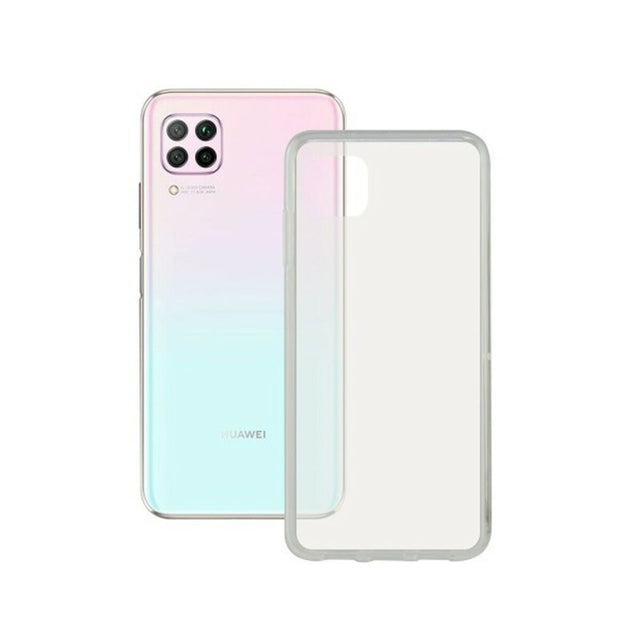 Funda para Móvil con Borde de TPU Huawei P40 Lite KSIX Flex Transparente