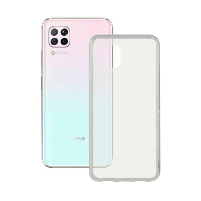 Handyhülle mit TPU-Rand Huawei P40 Lite Contact Flex Transparent