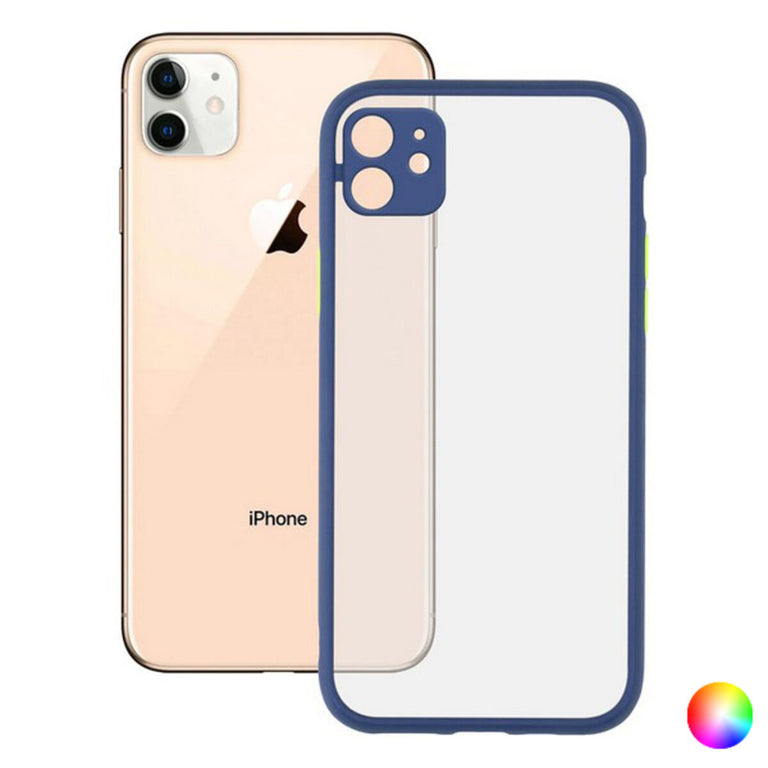 Funda para Móvil iPhone 12 KSIX Duo Soft