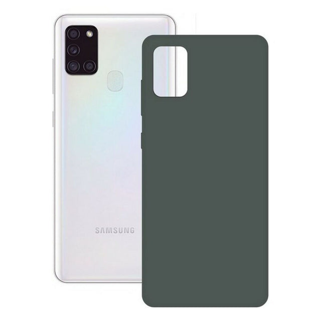 Funda para Móvil Samsung Galaxy A21s KSIX Silk Verde