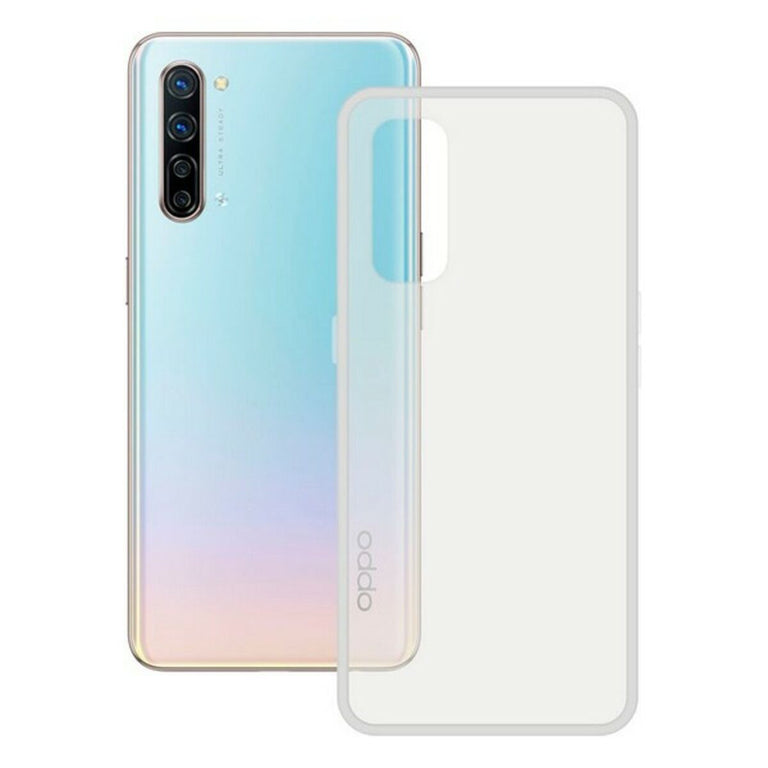 Funda para Móvil Oppo Find X2 Lite KSIX Flex Tpu Transparente