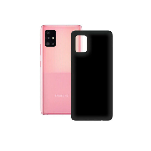 Funda para Móvil Samsung Galaxy A51 5G Ultra Contact Silk TPU Negro