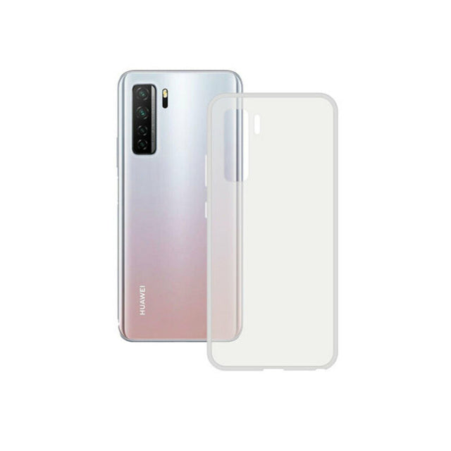 Huawei P40 Lite 5G Hülle Contact Flex TPU Transparent